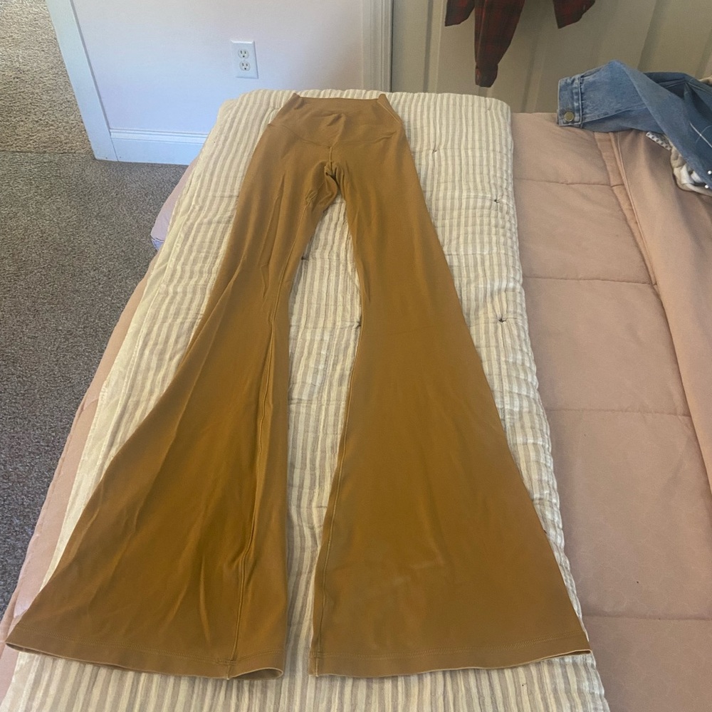 Aerie Crossover Flare Leggings